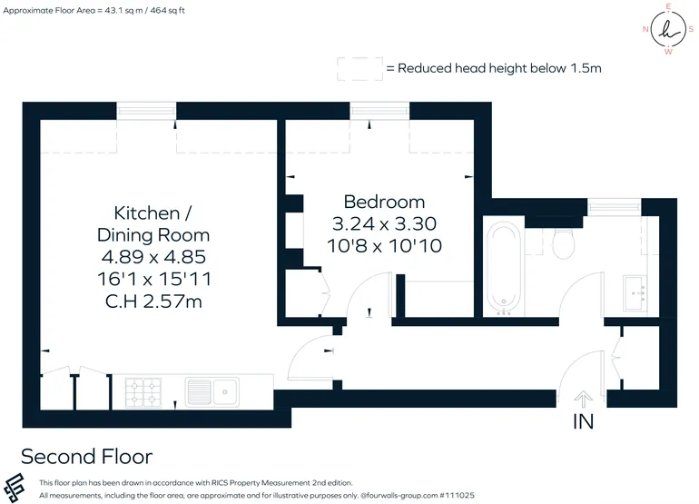 Floorplan 1 for High Road London N20