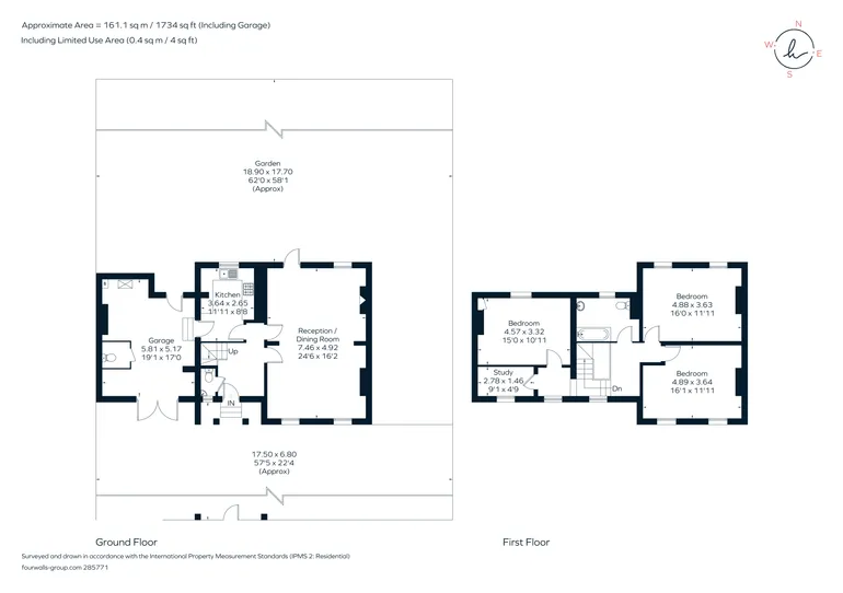 Floorplan 1 for Marlborough Road, Ealing, W5