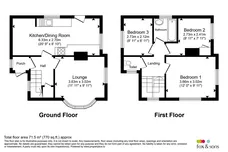Freemantle Common Road, Bitterne, Southampton floorplan 1 out of 1
