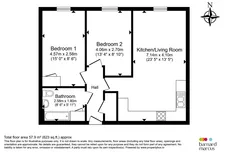 Beaumaris Gardens, London floorplan 1 out of 1