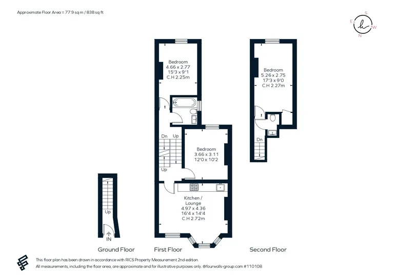 Floorplan 1 for Ostade Road London SW2