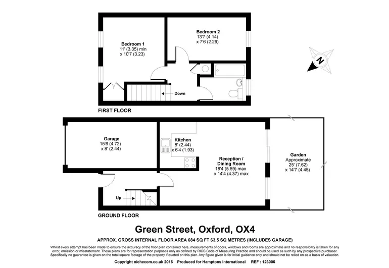 Floorplan 1 for Green Street Oxford OX4