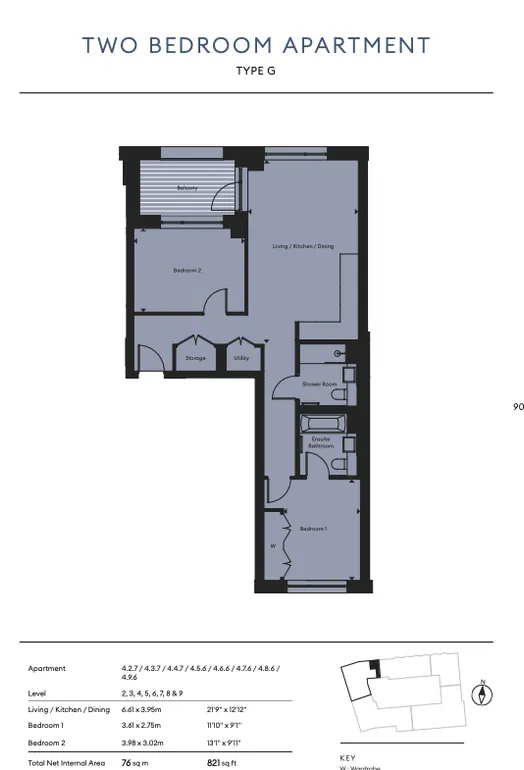 Floorplan 1 for Kennington Lane London SE11