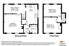 Yarmouth Road, Ellingham, Bungay floorplan 1 out of 1