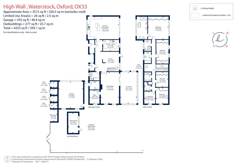 Floorplan 1 for Road running through, Oxford, OX33
