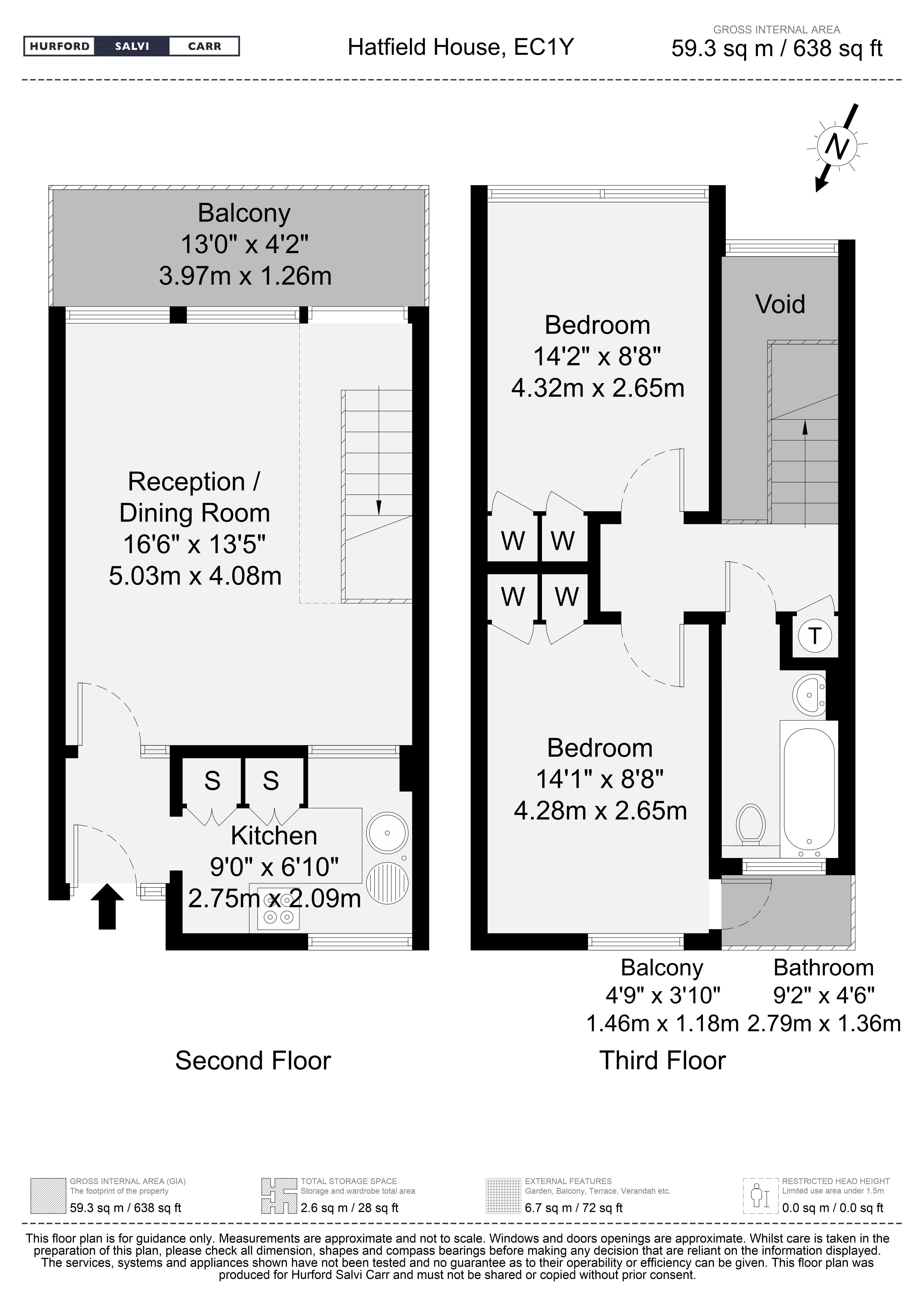 Golden Lane Estate, London, EC1Y floorplan