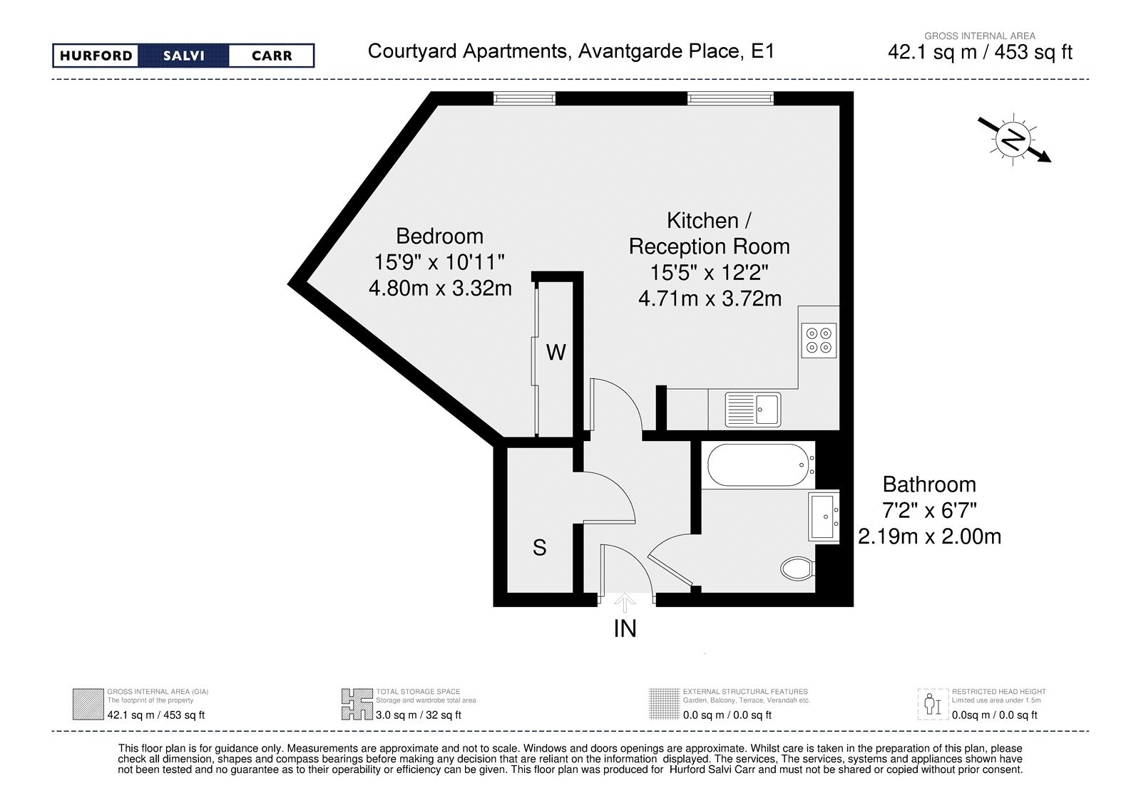 Avantgarde Place, London, E1 floorplan