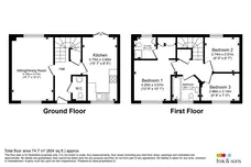 Middle Village, HAYWARDS HEATH floorplan 1 out of 1