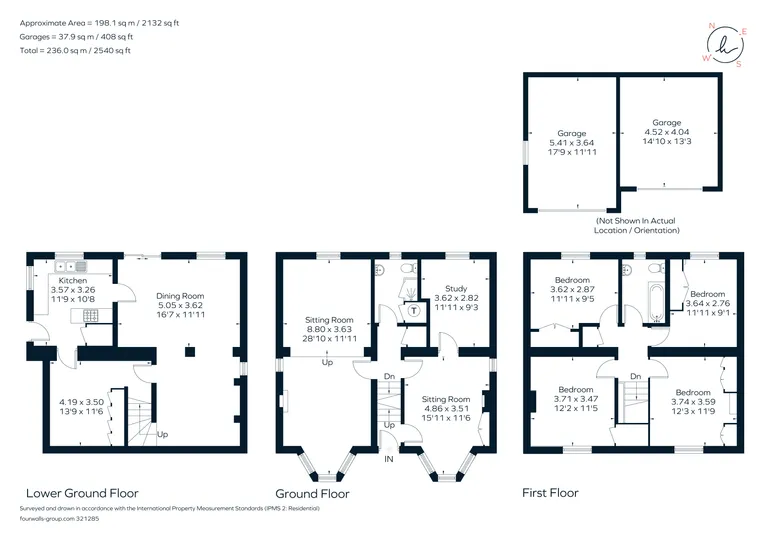Floorplan 1 for Heyford Road, Steeple Aston, OX25