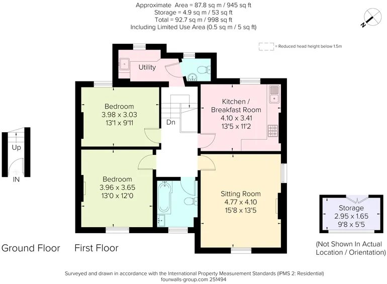 Floorplan 1 for Upper Bridge Road Redhill RH1