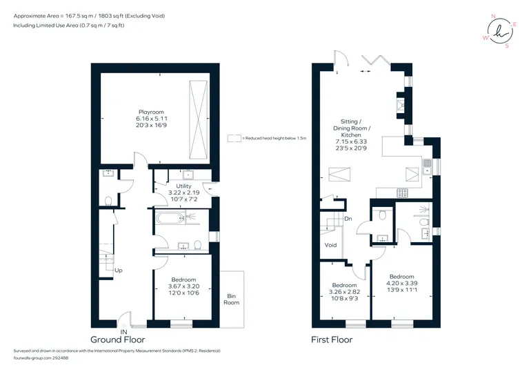 Floorplan 1 for The Vale Chesham HP5
