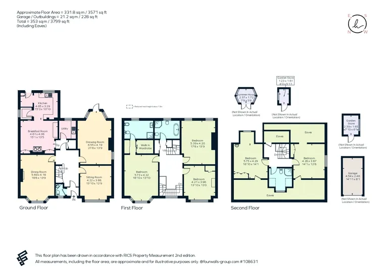 Floorplan 1 for Oakdale Road, Tunbridge Wells, TN4