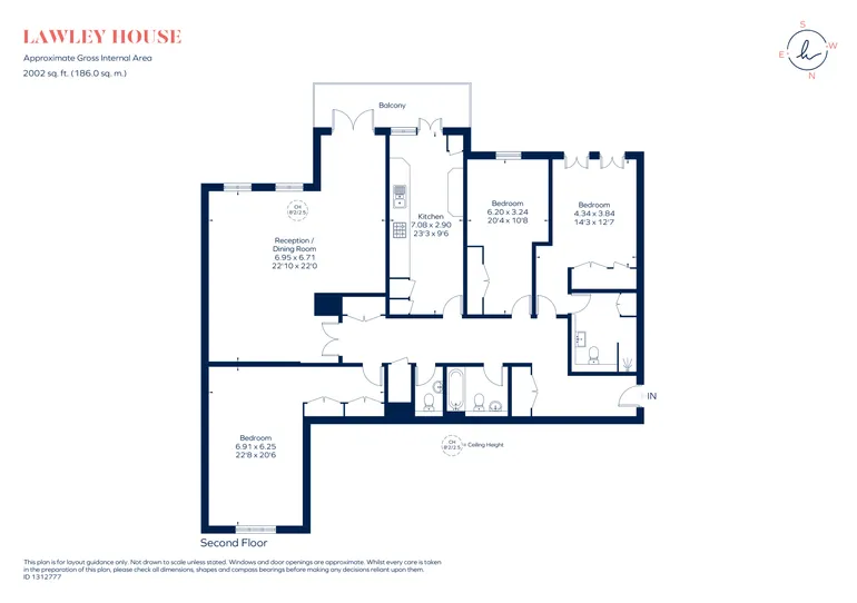 Floorplan 1 for Clevedon Road, Twickenham, TW1