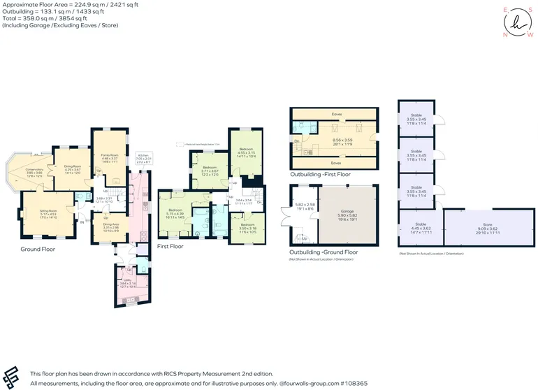 Floorplan 1 for Snailing Lane, Greatham, GU33
