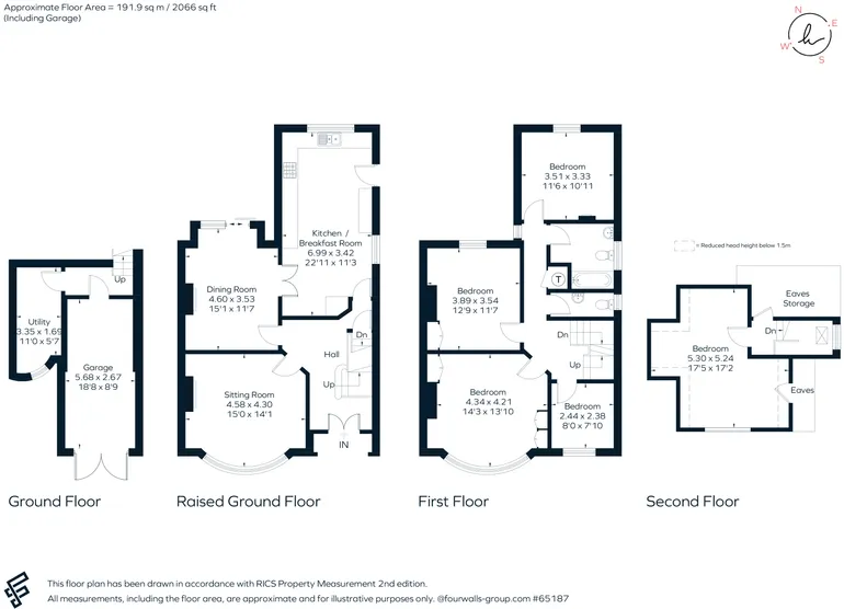 Floorplan 1 for Reigate Road Reigate RH2
