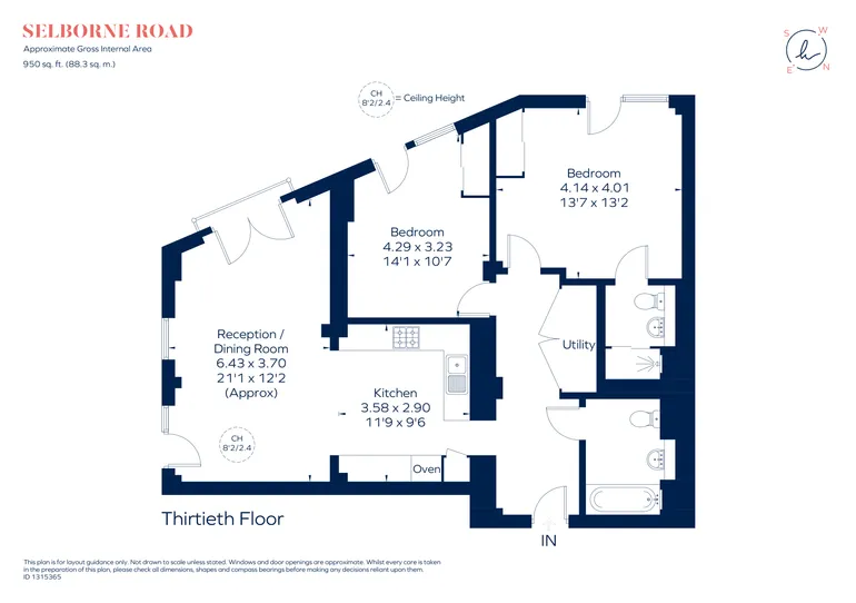 Floorplan 1 for 11 Selborne Road London E17