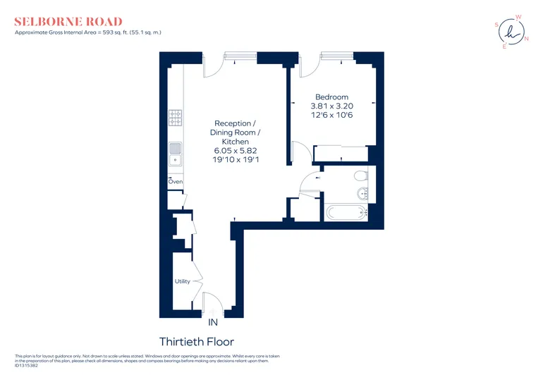 Floorplan 1 for 11 Selborne Road London E17