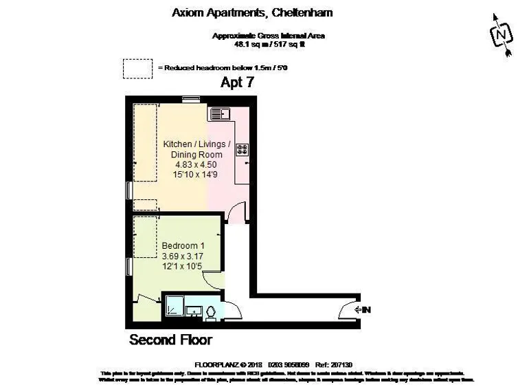 Floorplan 1 for Winchcombe Street Cheltenham GL52