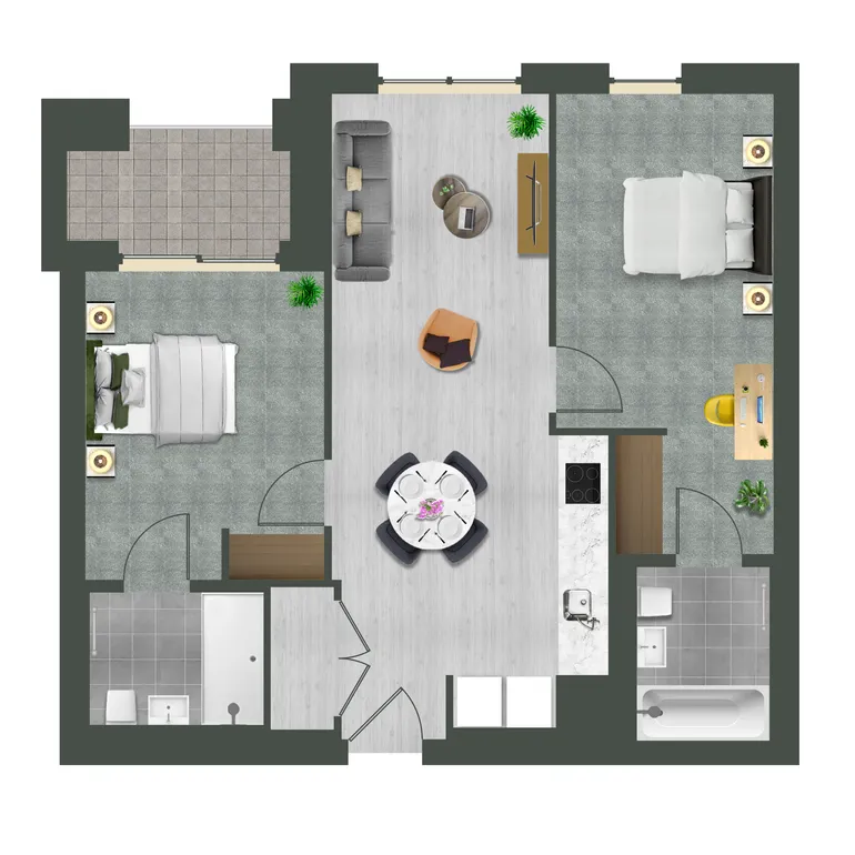 Floorplan 1 for 11 Boulevard Place Brighton BN3