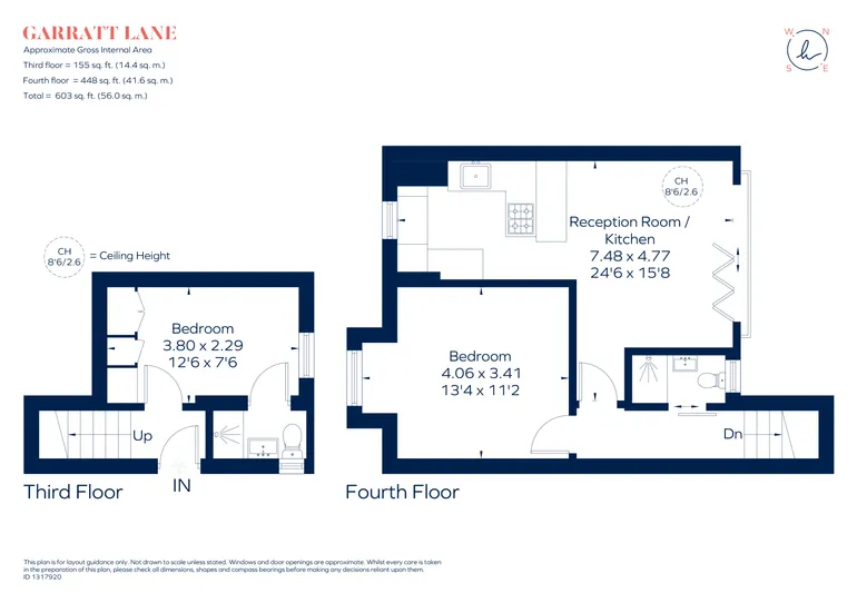 Floorplan 1 for Garratt Lane London SW17