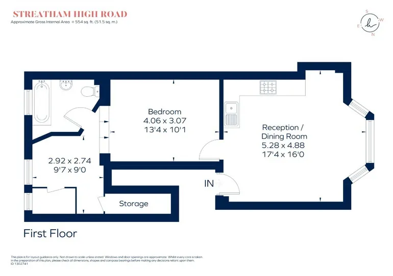 Floorplan 1 for Streatham High Road, SW16