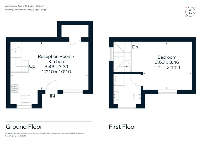 Floorplan 1 for Montague Road London N8