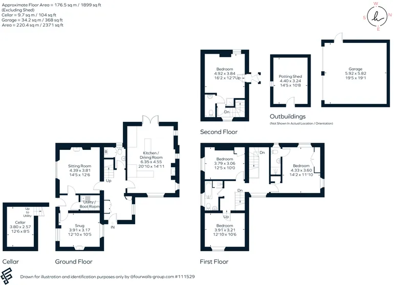 Floorplan 1 for Daglingworth, Cirencester, GL7