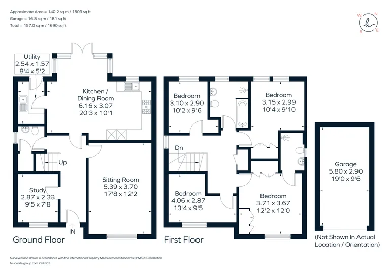 Floorplan 1 for Remembrance Close, Middleton Cheney, OX17