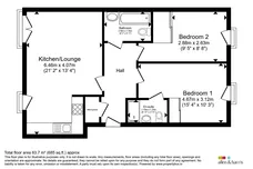 Shanks Street, Glasgow floorplan 1 out of 1