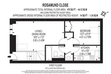 Rosamund Close, SOUTH CROYDON floorplan 1 out of 1