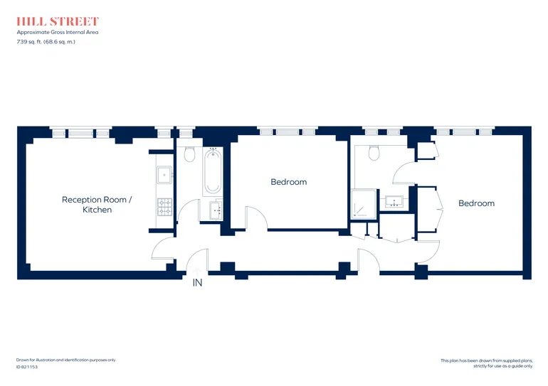 Floorplan 1 for Hill Street Mayfair W1J