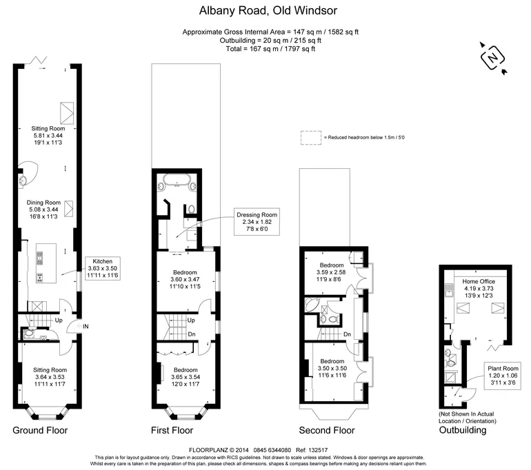 Floorplan 1 for Albany Road Old Windsor SL4