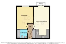 Granada House, Southampton floorplan 1 out of 1