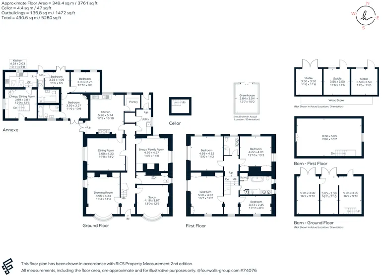 Floorplan 1 for Dinton, Salisbury, SP3
