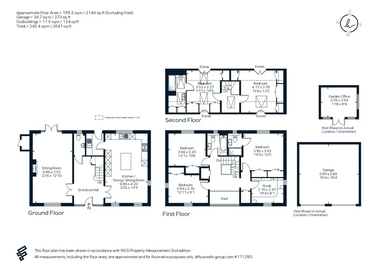Floorplan 1 for Watercress Way, Medstead, GU34