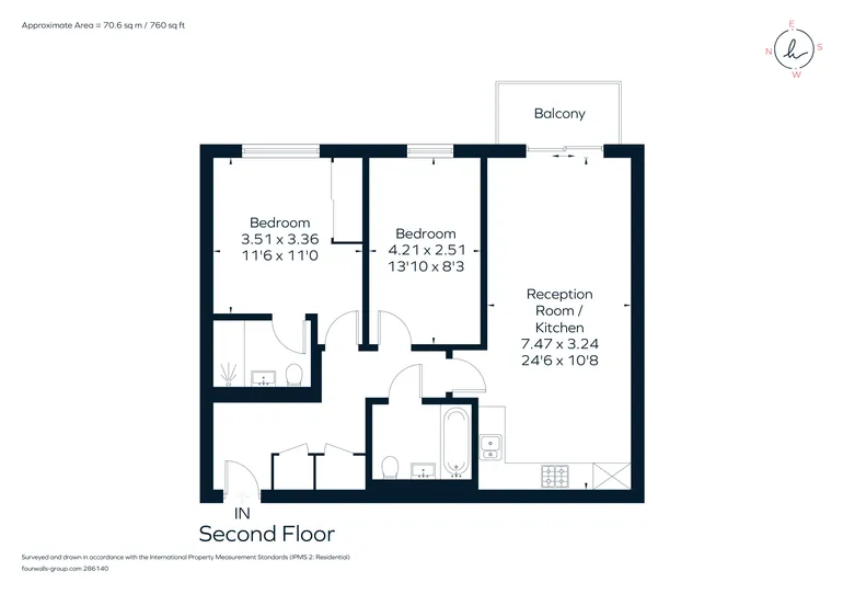 Floorplan 1 for Eden Road, Sevenoaks, TN14