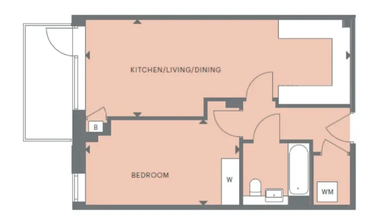 Floorplan 1 for Plot 485 Station Approach, South Oxhey, WD19