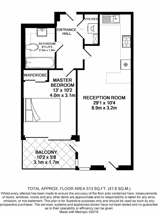 Wenlock Road, LONDON, N1 floorplan