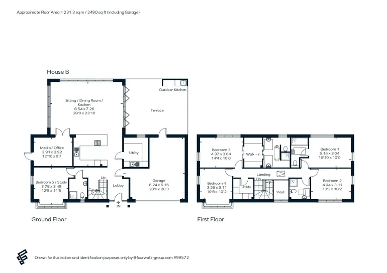 Floorplan 2 for Coppice Hanger, Pulborough, RH20