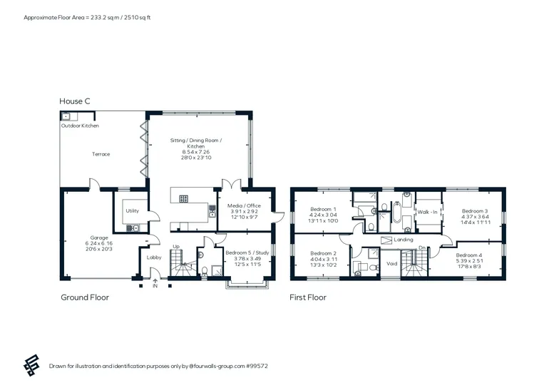 Floorplan 3 for Coppice Hanger, Pulborough, RH20