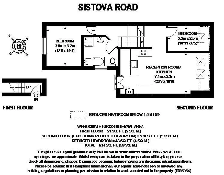 Floorplan 1 for Sistova Road London SW12