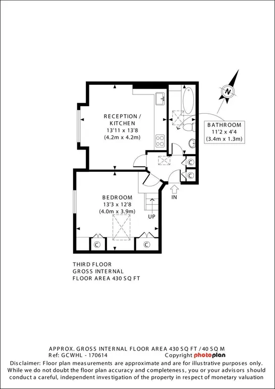 Floorplan 1 for Fordwych Road London NW2