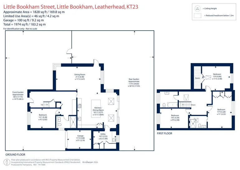 Floorplan 1 for Little Bookham Street, Little Bookham KT23