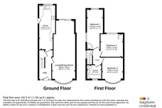 Grasmere Crescent, Sinfin, Derby floorplan 1 out of 1