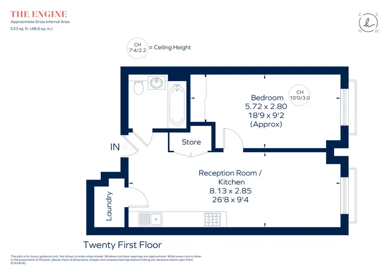 Floorplan 1 for Cherry Park Lane Stratford E20
