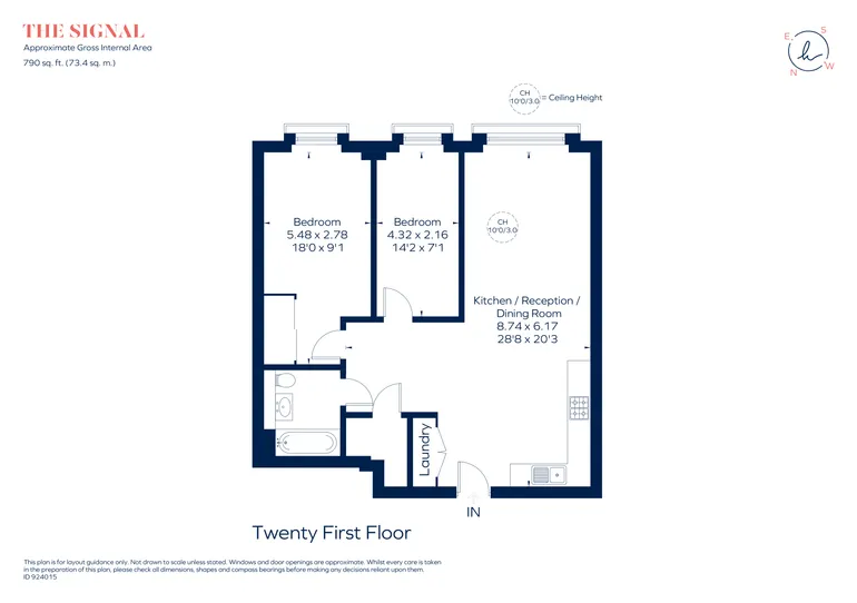 Floorplan 1 for Cherry Park Lane Stratford E20