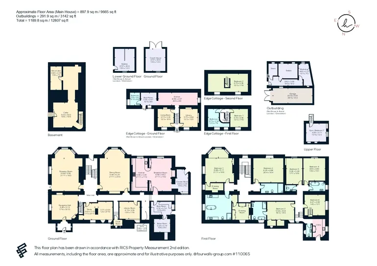 Floorplan 1 for The Green, Edge, Stroud, GL6