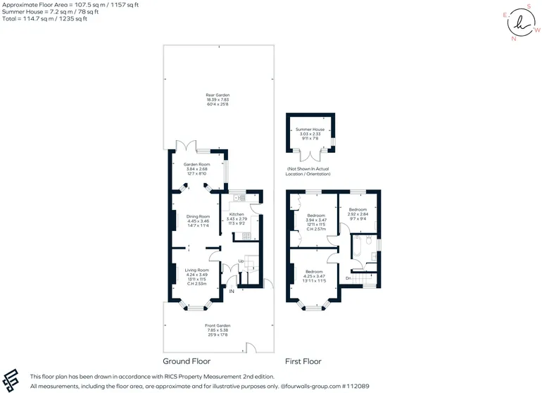 Floorplan 1 for Canterbury Grove London SE27