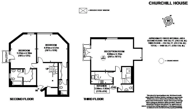 Floorplan 1 for Churchill House, Waterloo, SE1