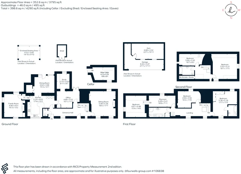 Floorplan 1 for Hyde, Chalford, GL6